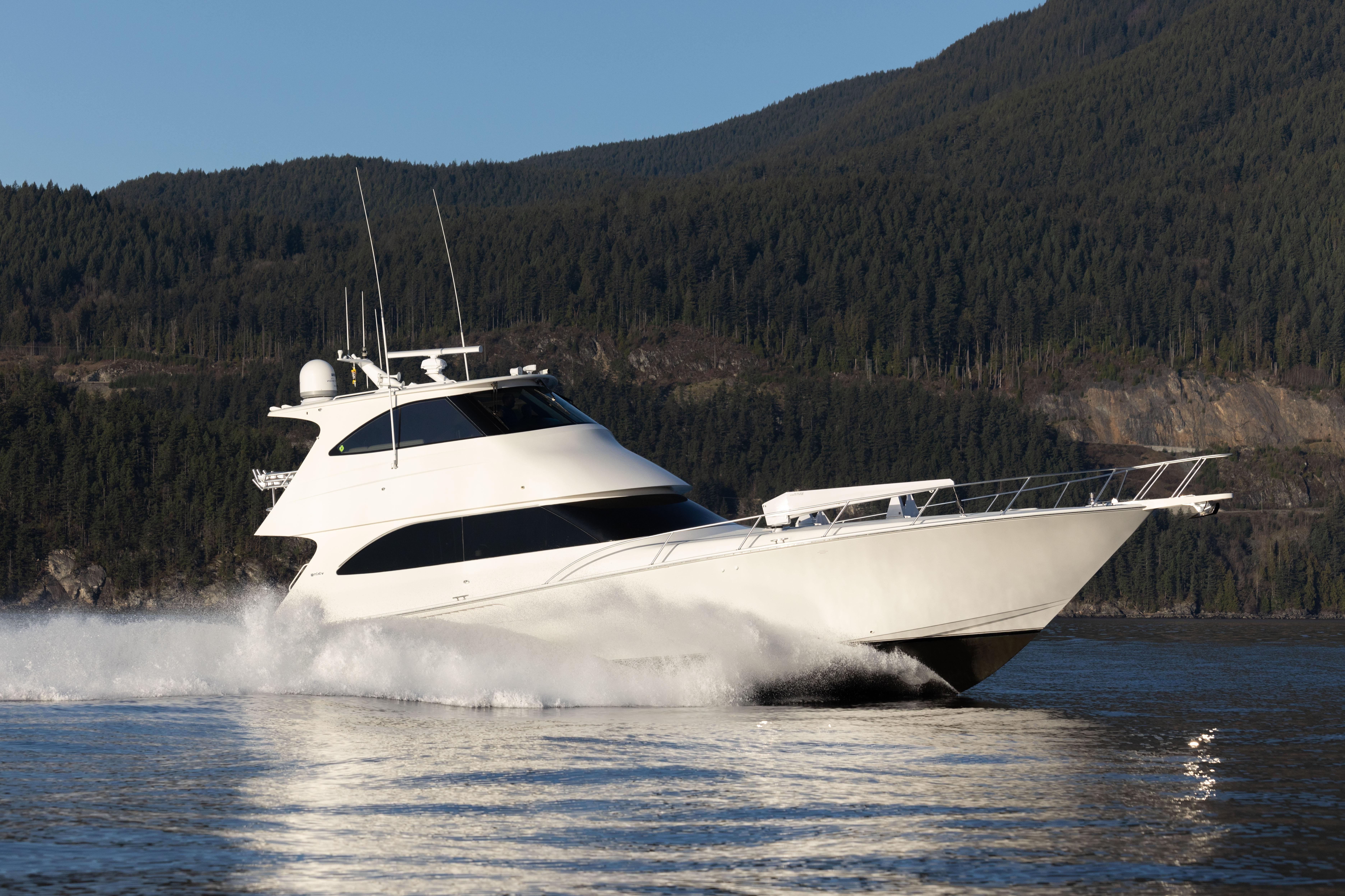 2010 Viking 60 Enclosed Bridge