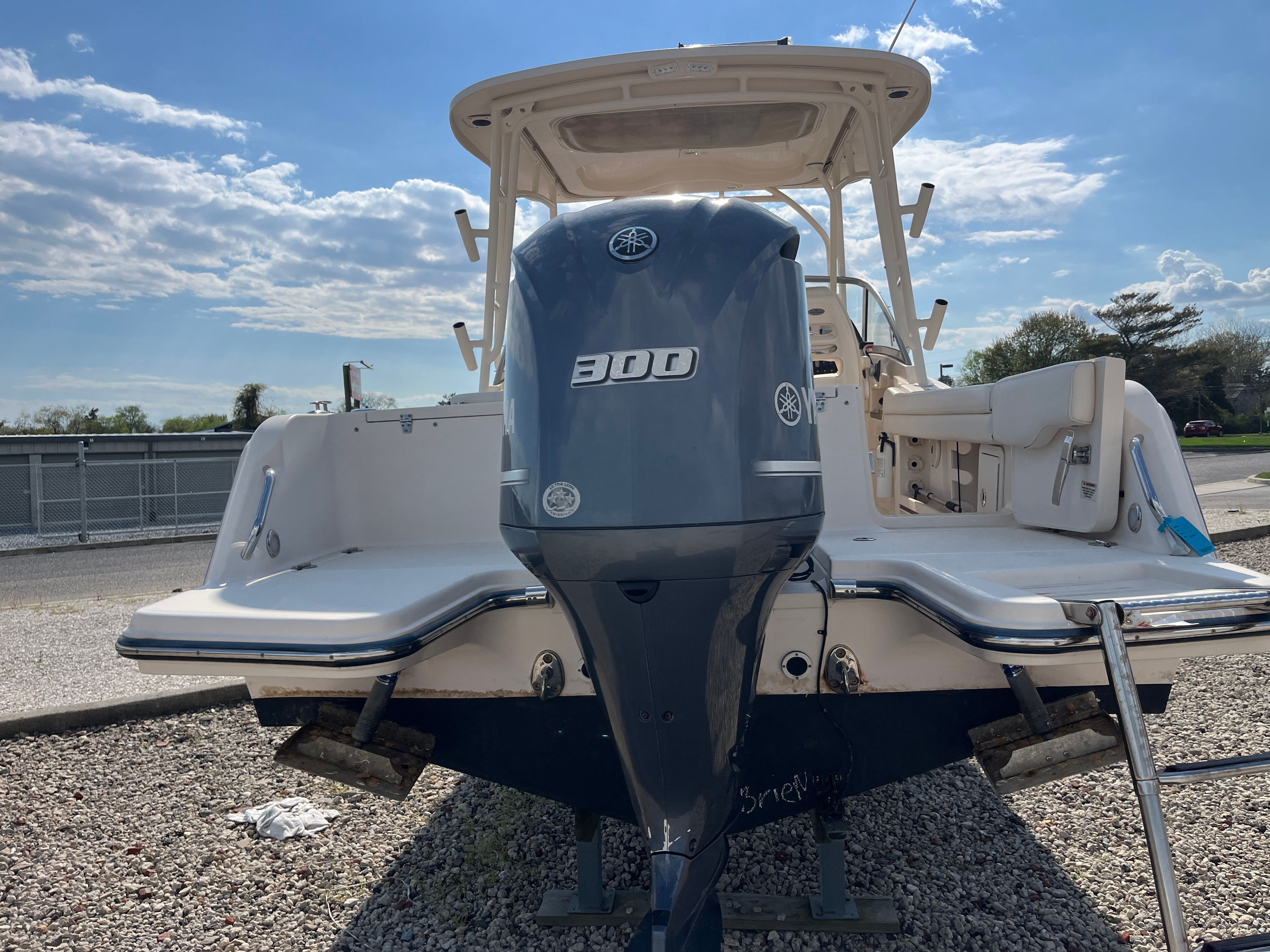 2018 Grady-White Freedom 235 boat with Yamaha 300 engine.