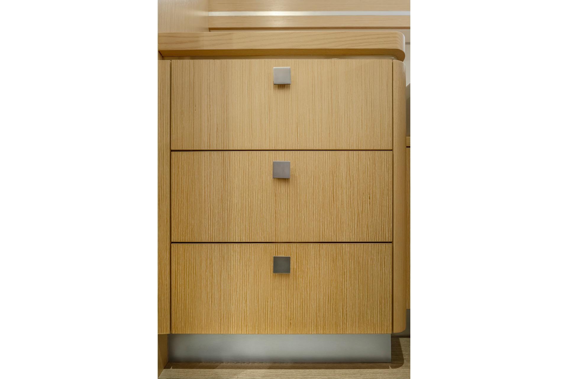 Wooden drawers in Privilege Signature 510, year 2025.