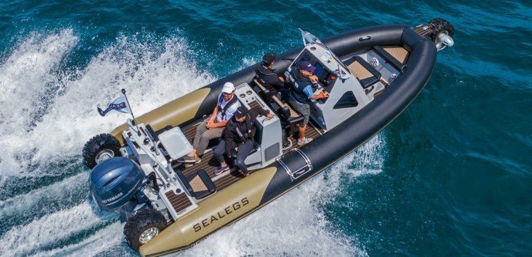 2026 Sealegs 7.5. Hydrasol Amphibious Rib