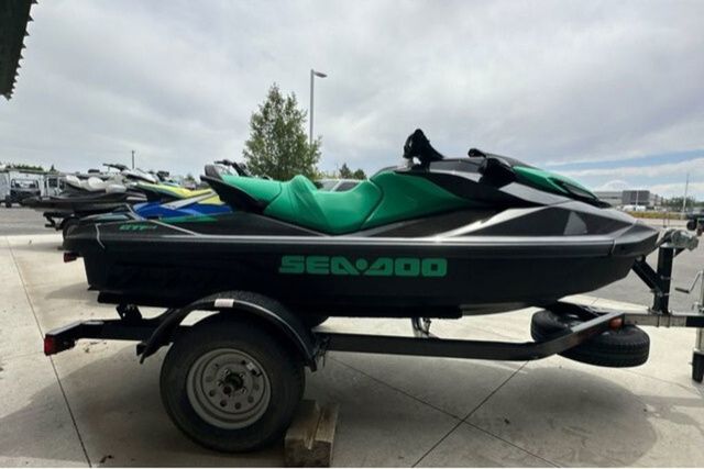 2026 Sea-Doo PWC GTR 230 on a trailer.
