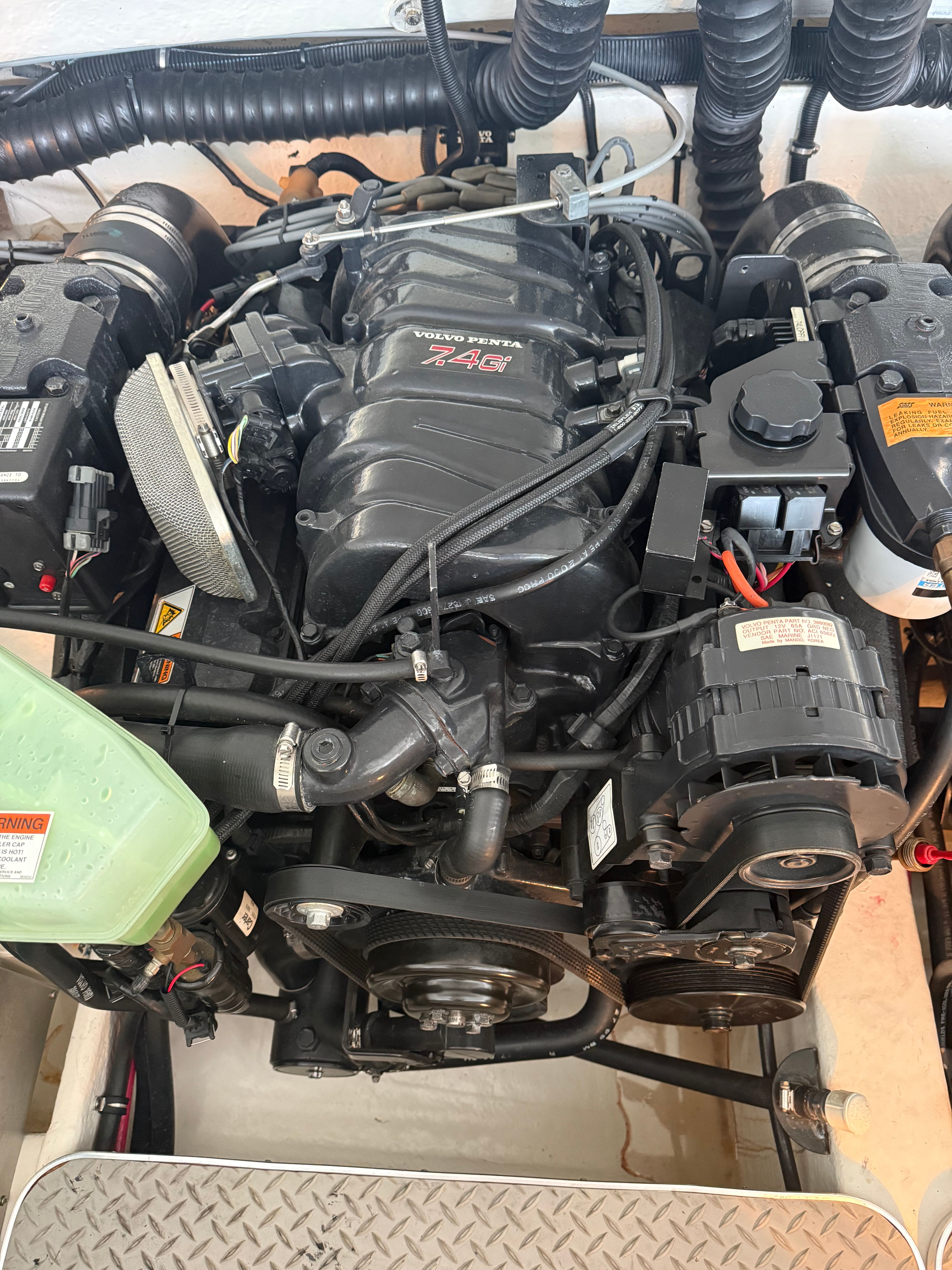 Volvo Penta 7.4 GI engine in 2001 Formula 330 Sun Sport boat.