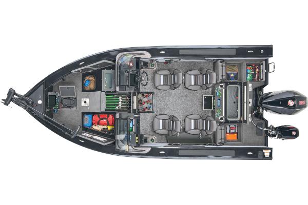 Manufacturer Provided Image: Manufacturer Provided Image: Top view of 2025 Ranger VX1888 WT boat with detailed interior layout.