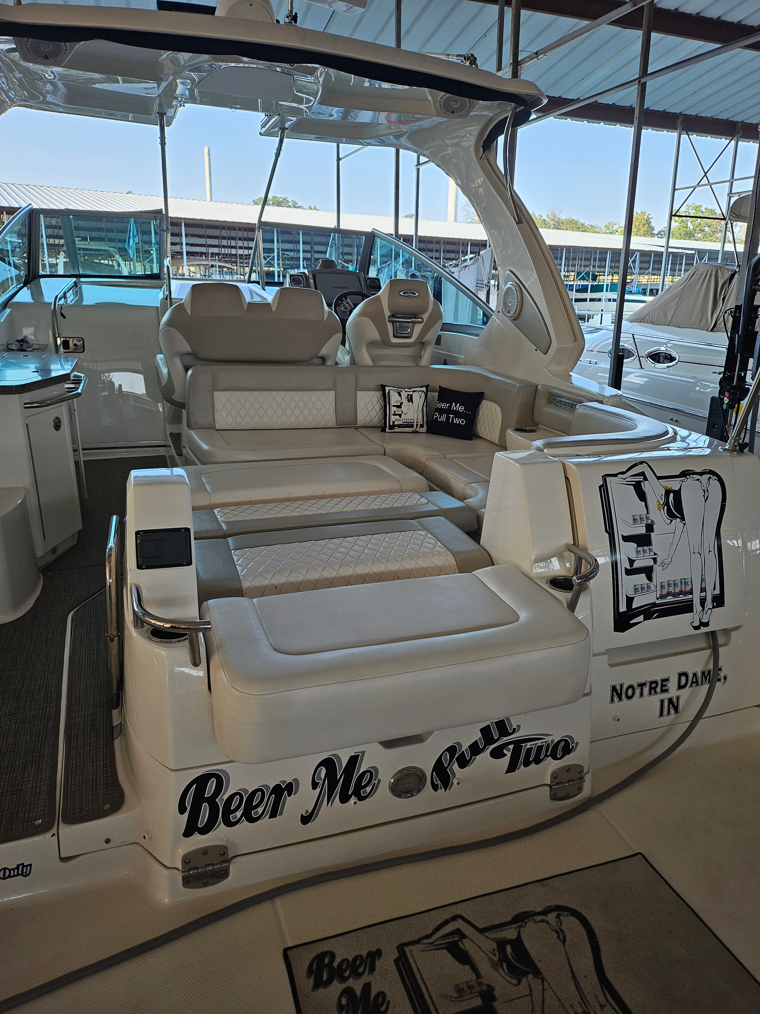 2014 Chaparral 330 Signature yacht with luxurious interior.
