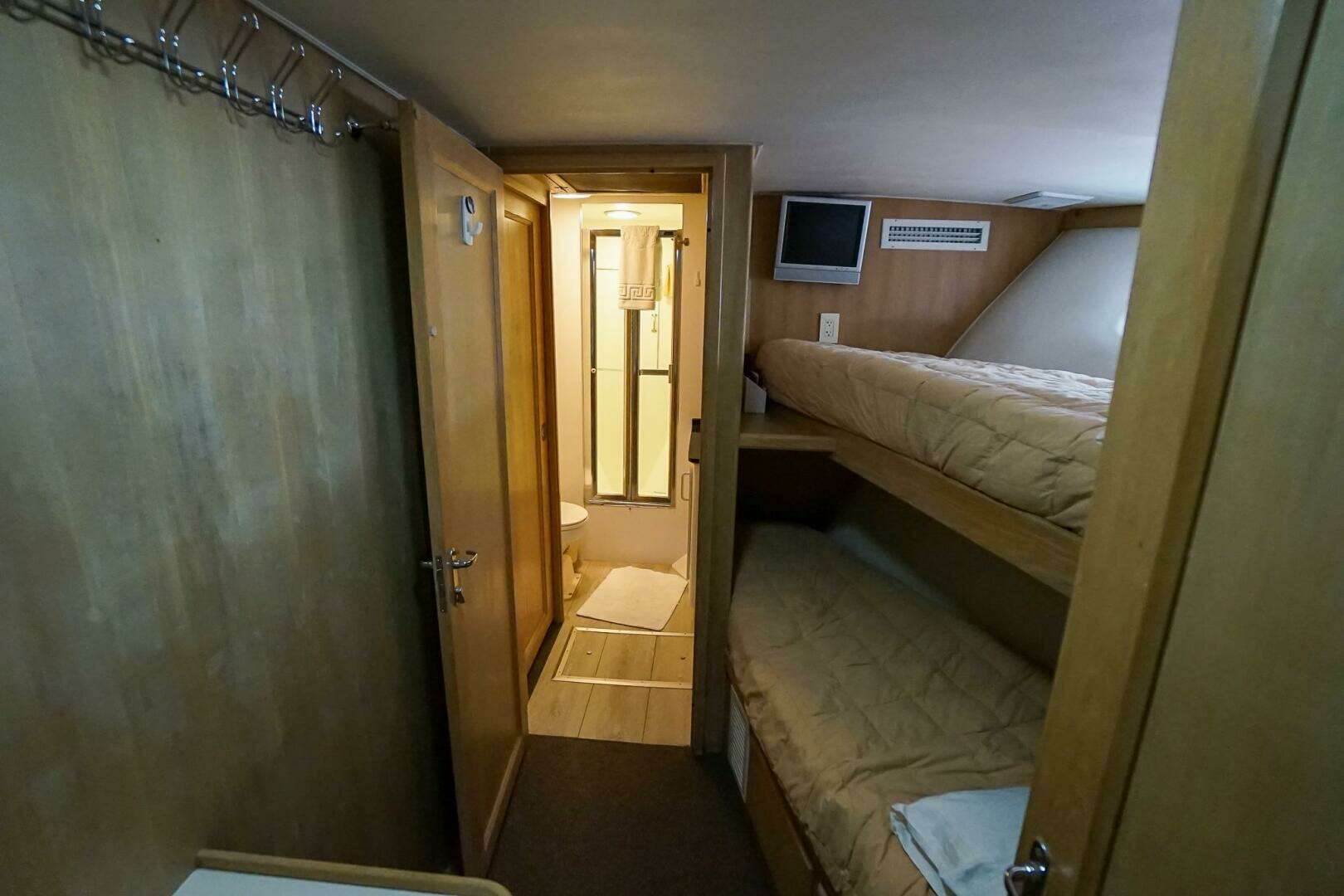 1989 Hatteras 80 Cockpit Motor Yacht - Image 43