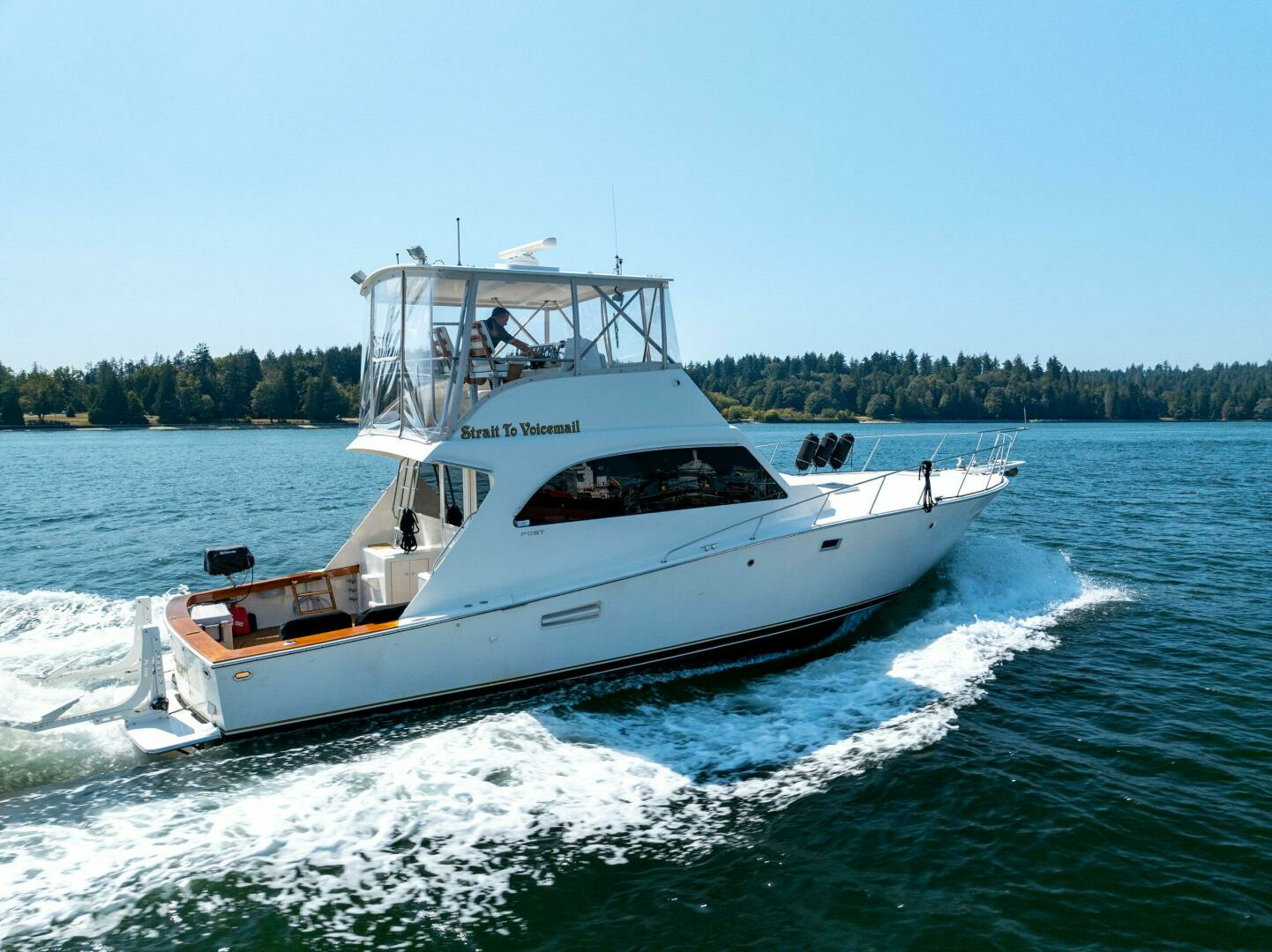 1985 Post 46 Convertible - Image 2