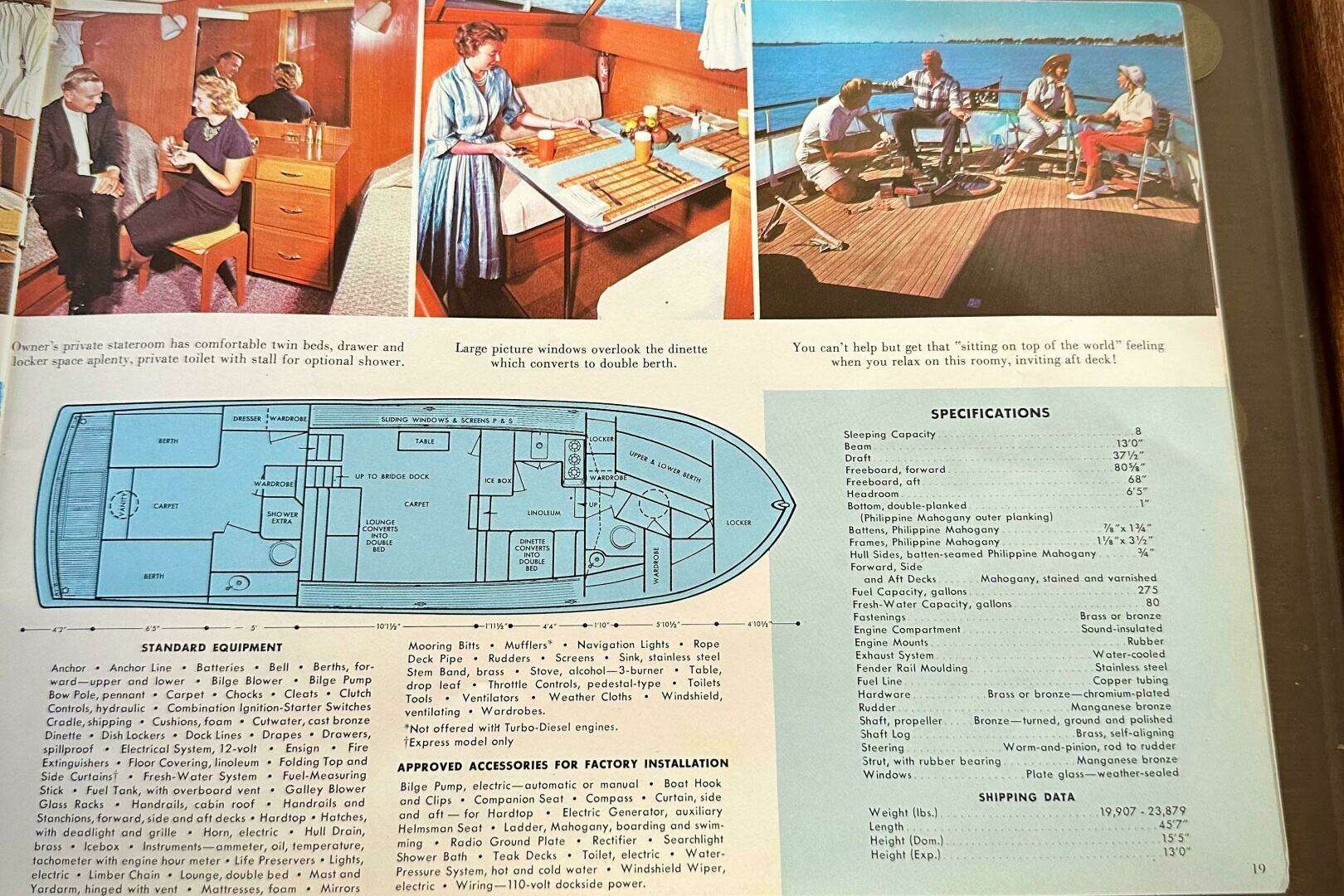 1960 Chris-Craft 45 Constellation - Image 42