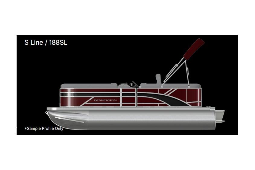 2026 Bennington 188 SL Family w/ 50 HP (In Stock)