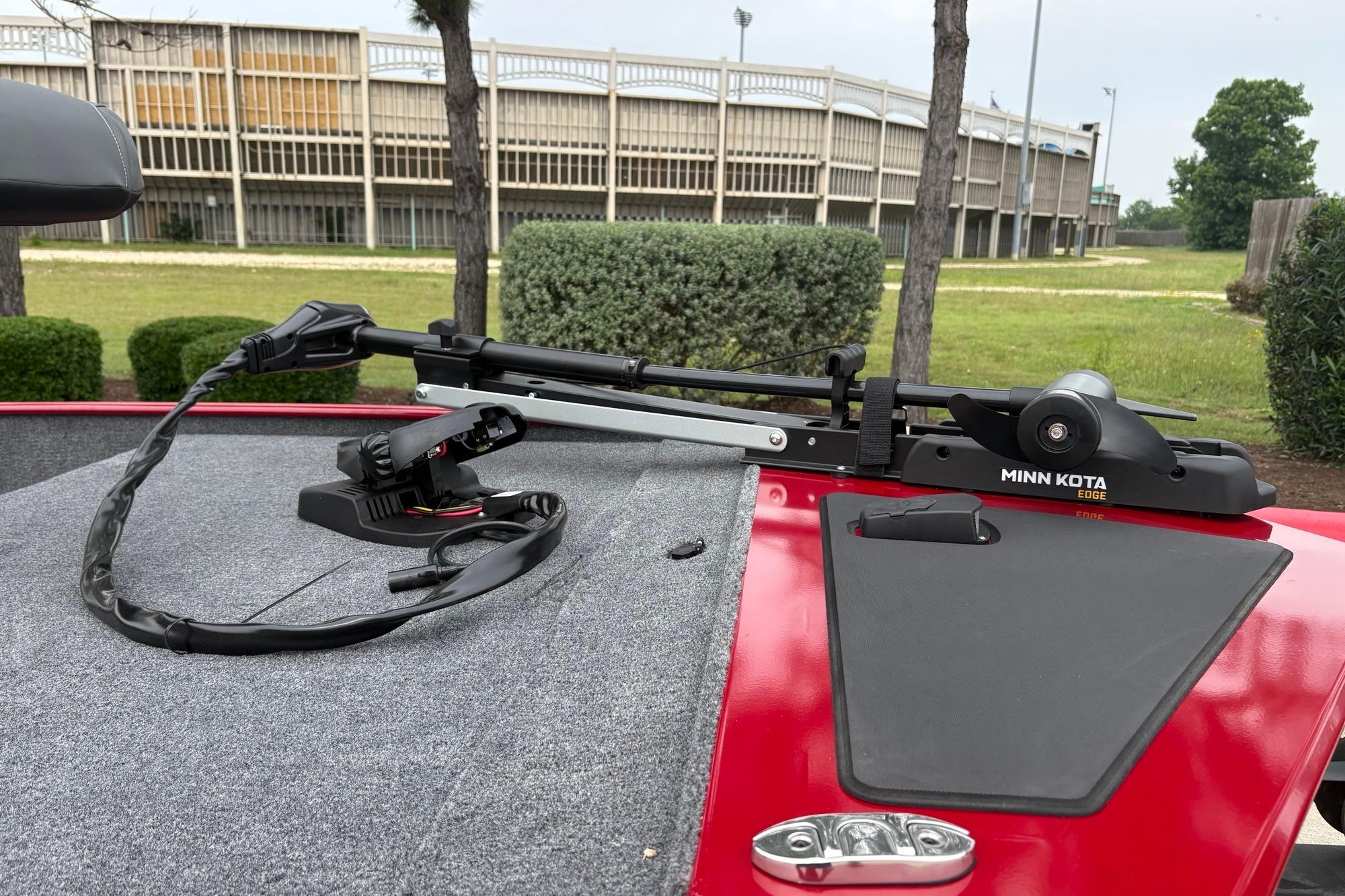 2026 Tracker Bass Tracker Classic XL with Minn Kota trolling motor on deck.