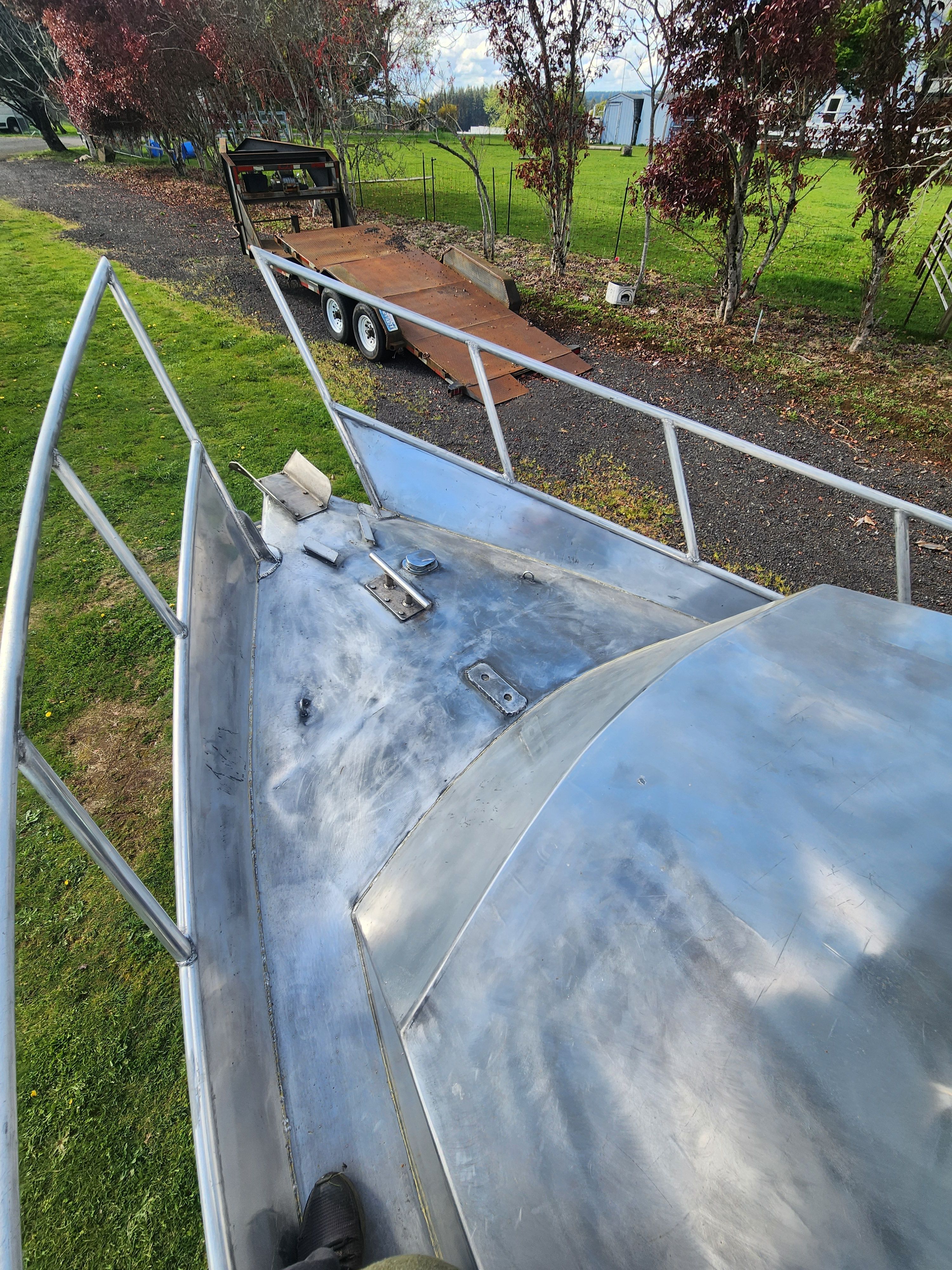 1973 Aluminum Cruiser Fisher boat - 11