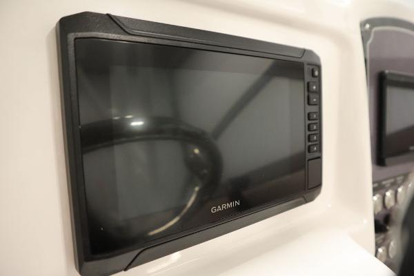 Garmin display on 2025 Sea Fox 228 Traveler boat dashboard.