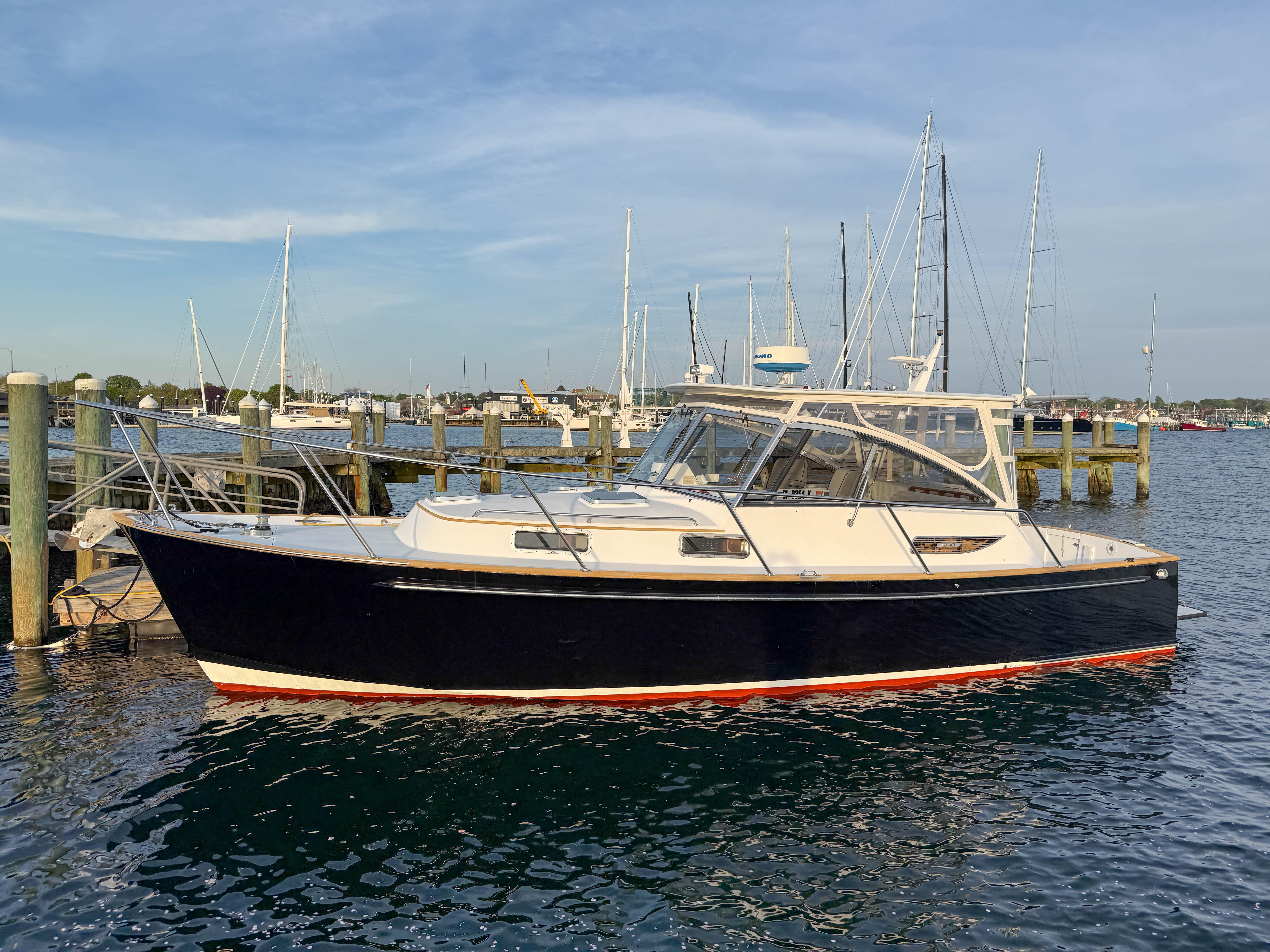 2002 Legacy 34 Express Twin Jet