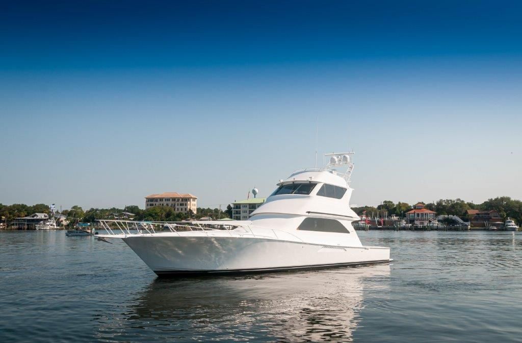 2002 Viking 61 Enclosed Bridge - 30