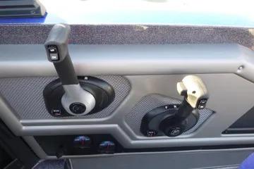 2026 Ranger 621FS Cup Equipped boat controls and dashboard detail.