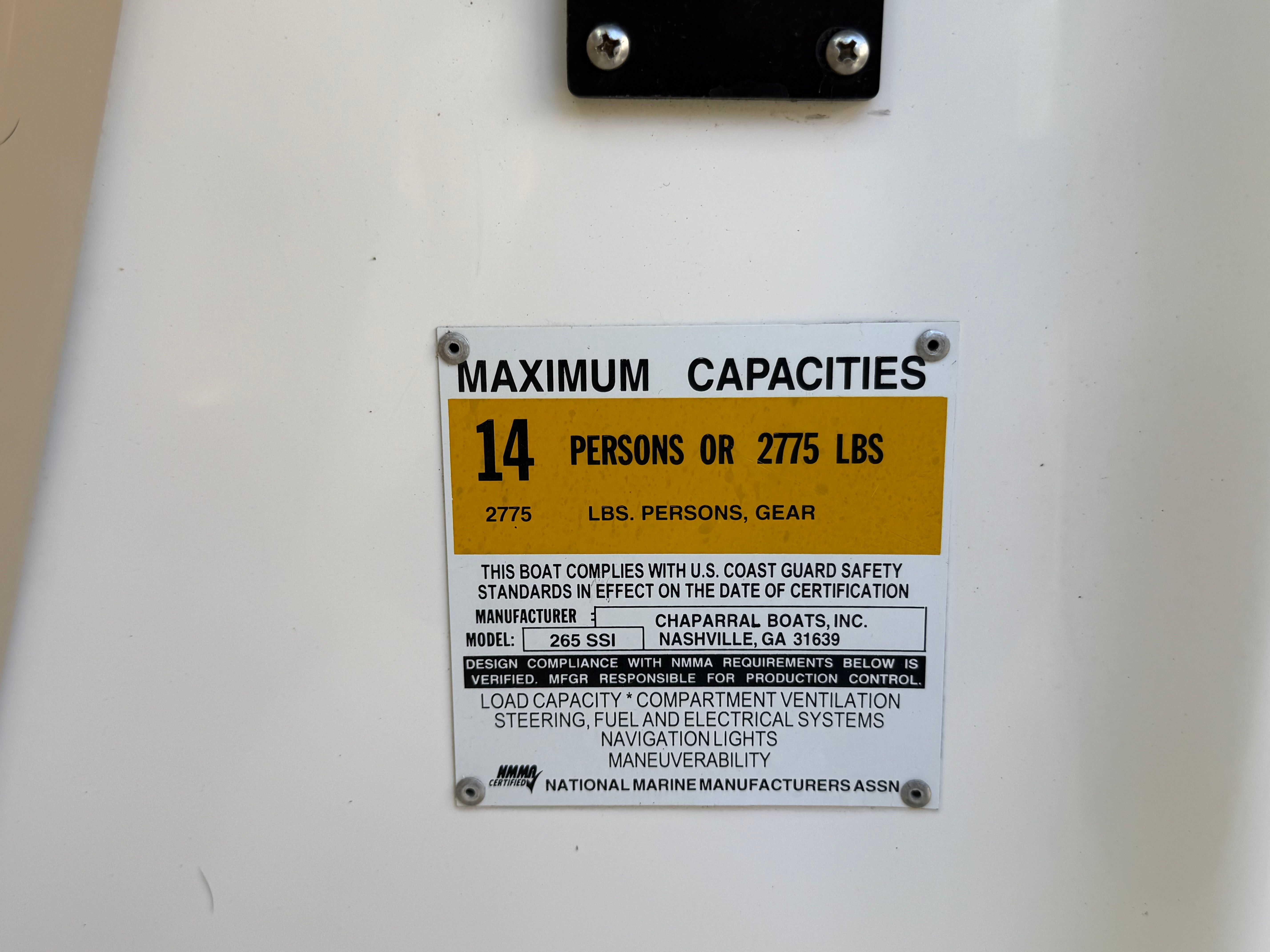 2001 Chaparral 265 SSi - 25