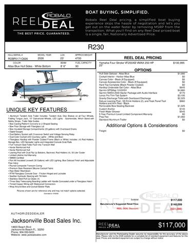 2026 Robalo R230 Center Console - 20