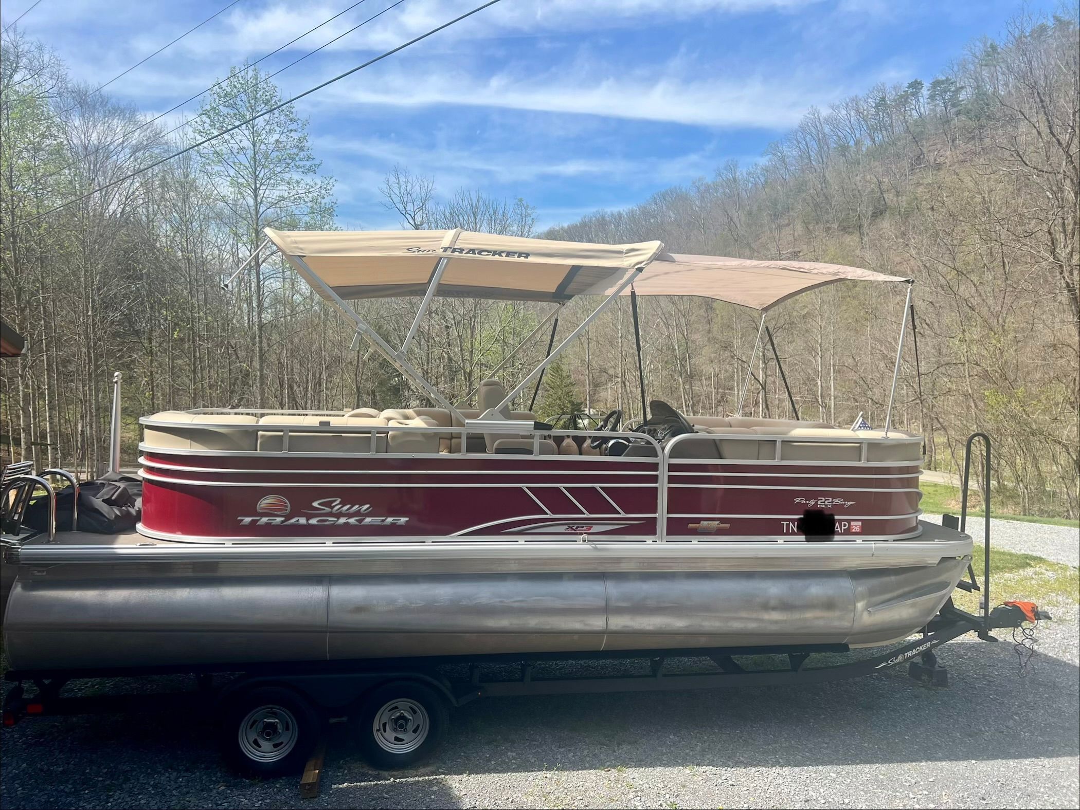 2023 White River SunTrackerPB22RFXP3 - 3