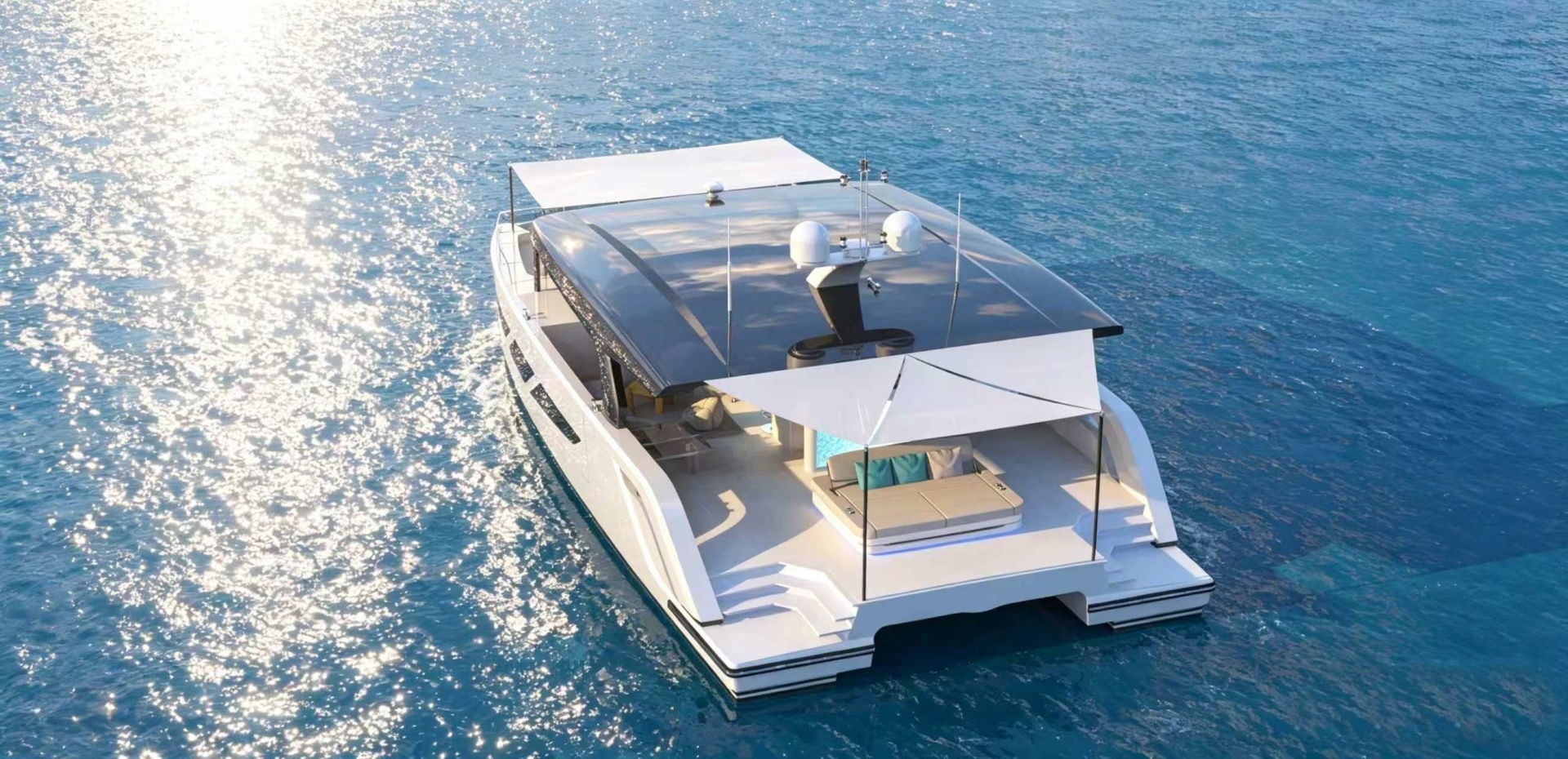 2027 Diamond Yachts P55 Power Catamaran - Image 4