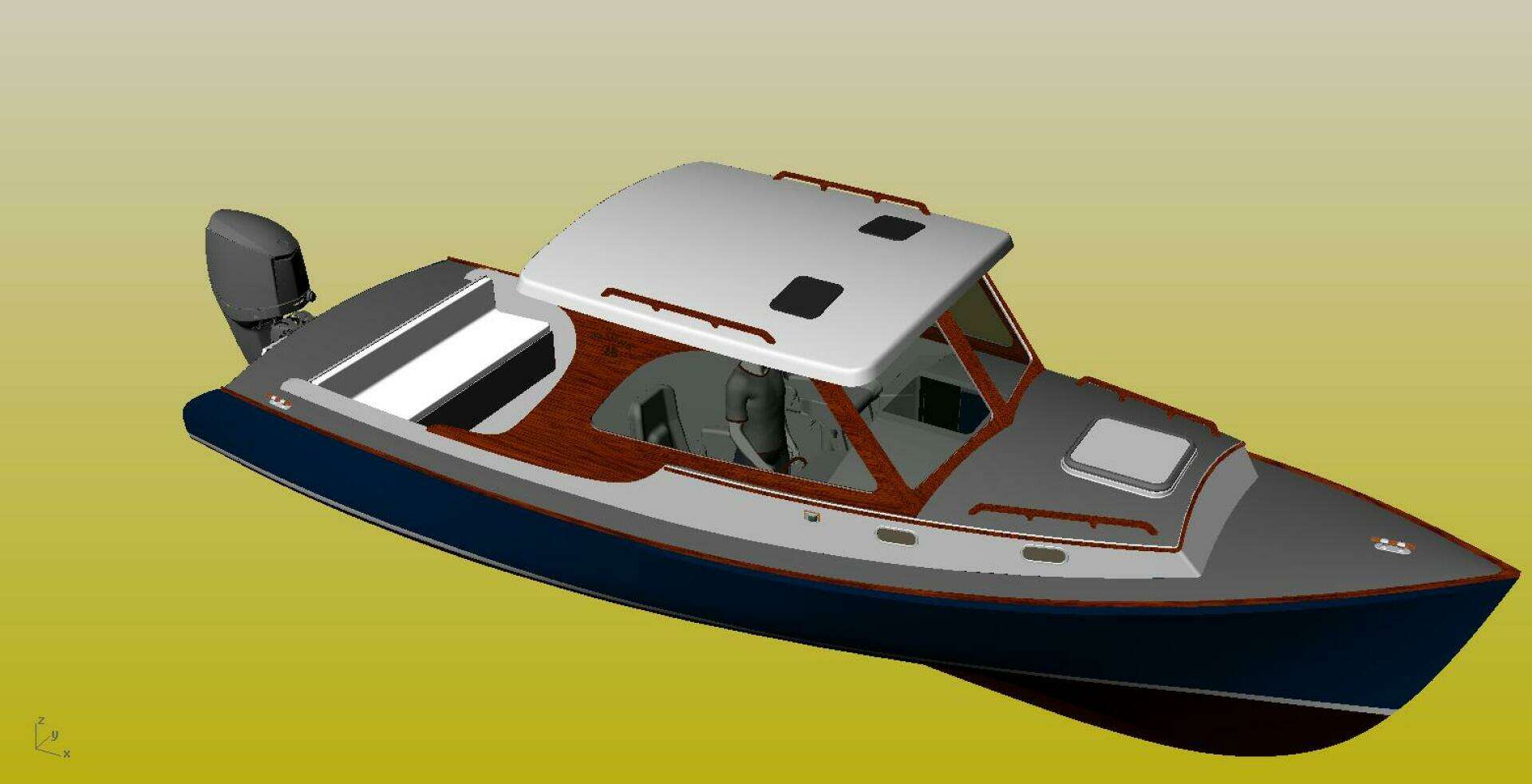 2026 New Harbor Boats 28 Hard Top - Image 16