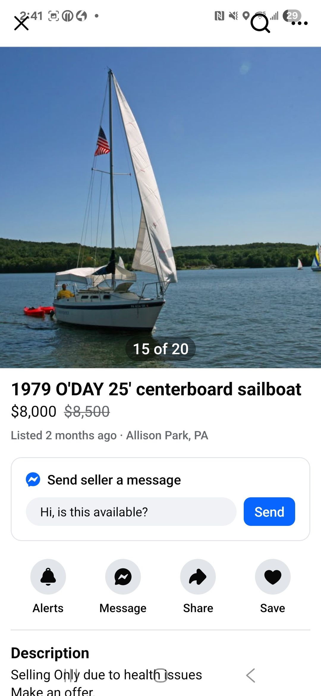 1979 O'Day Sloop - 3