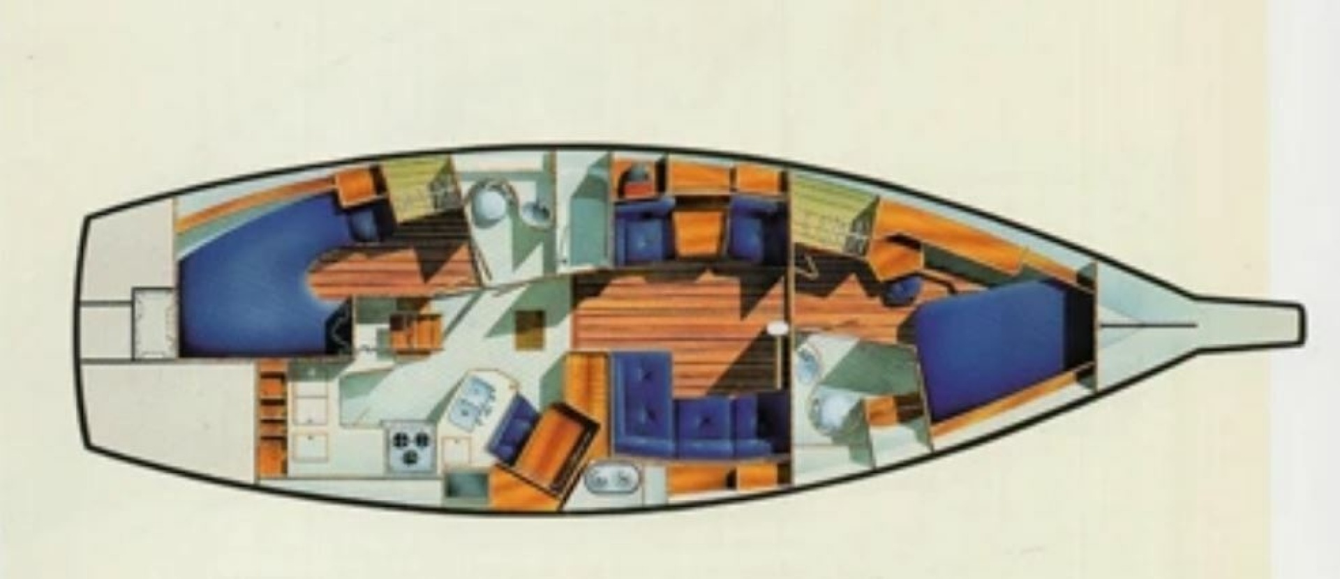 1992 Island Packet 44 - Image 9