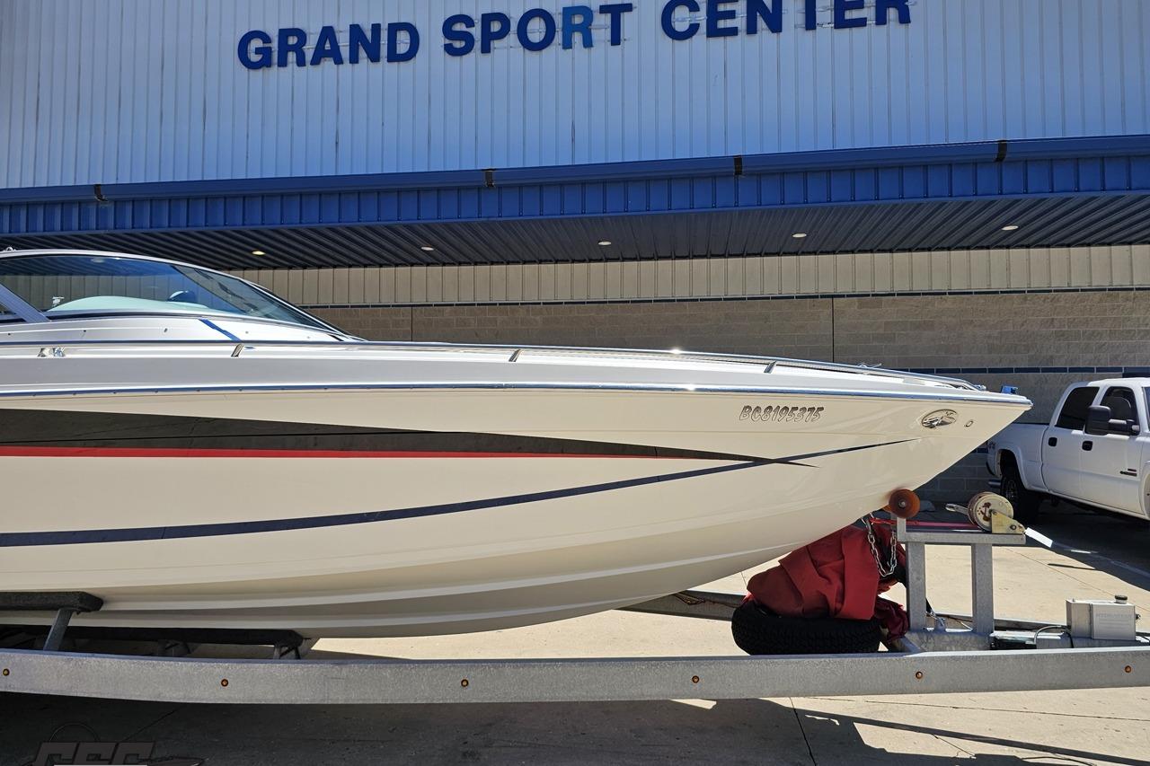 2005 Formula 271 FASTech boat on trailer at Grand Sport Center.