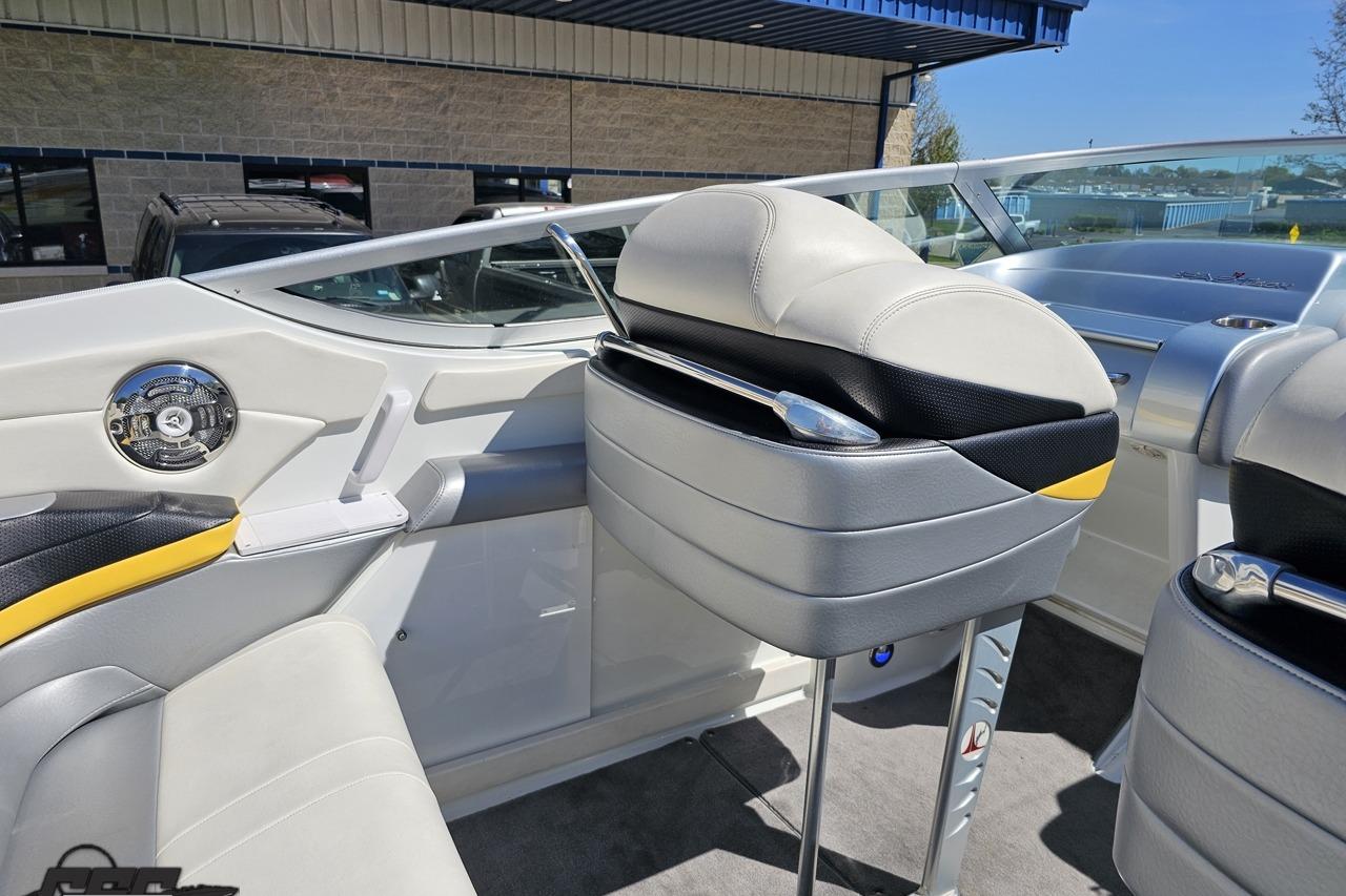2014 Formula 292 FASTech boat interior with sleek seating and modern design elements.
