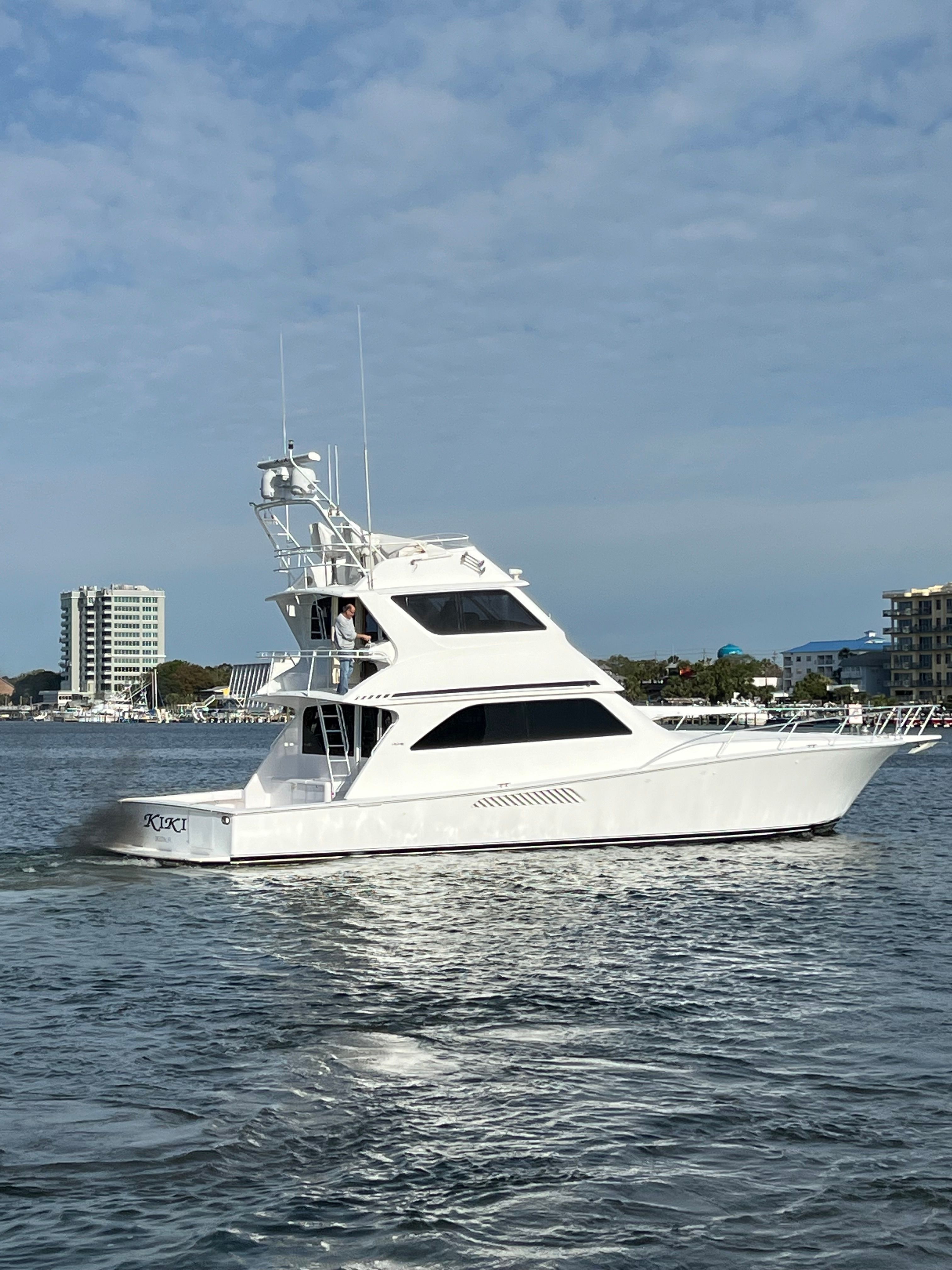 2002 Viking 61 Enclosed Bridge - 22