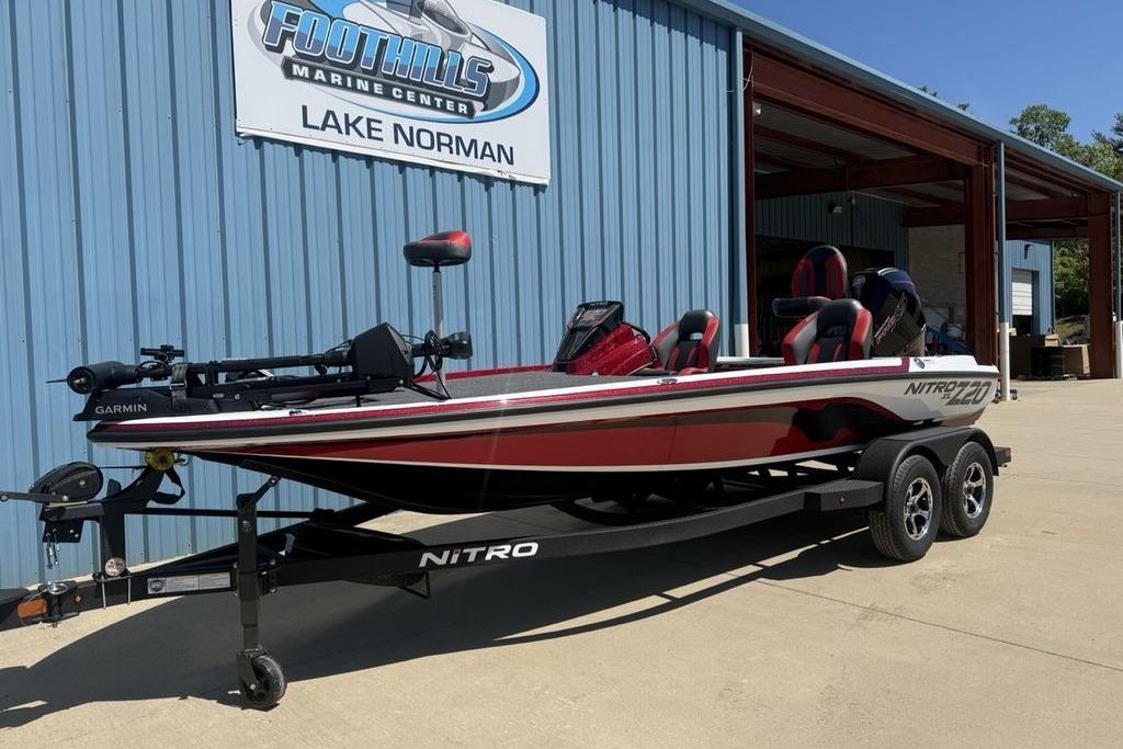 2026 Nitro Z20 XL Pro boat at Foothills Marine Center, Lake Norman.