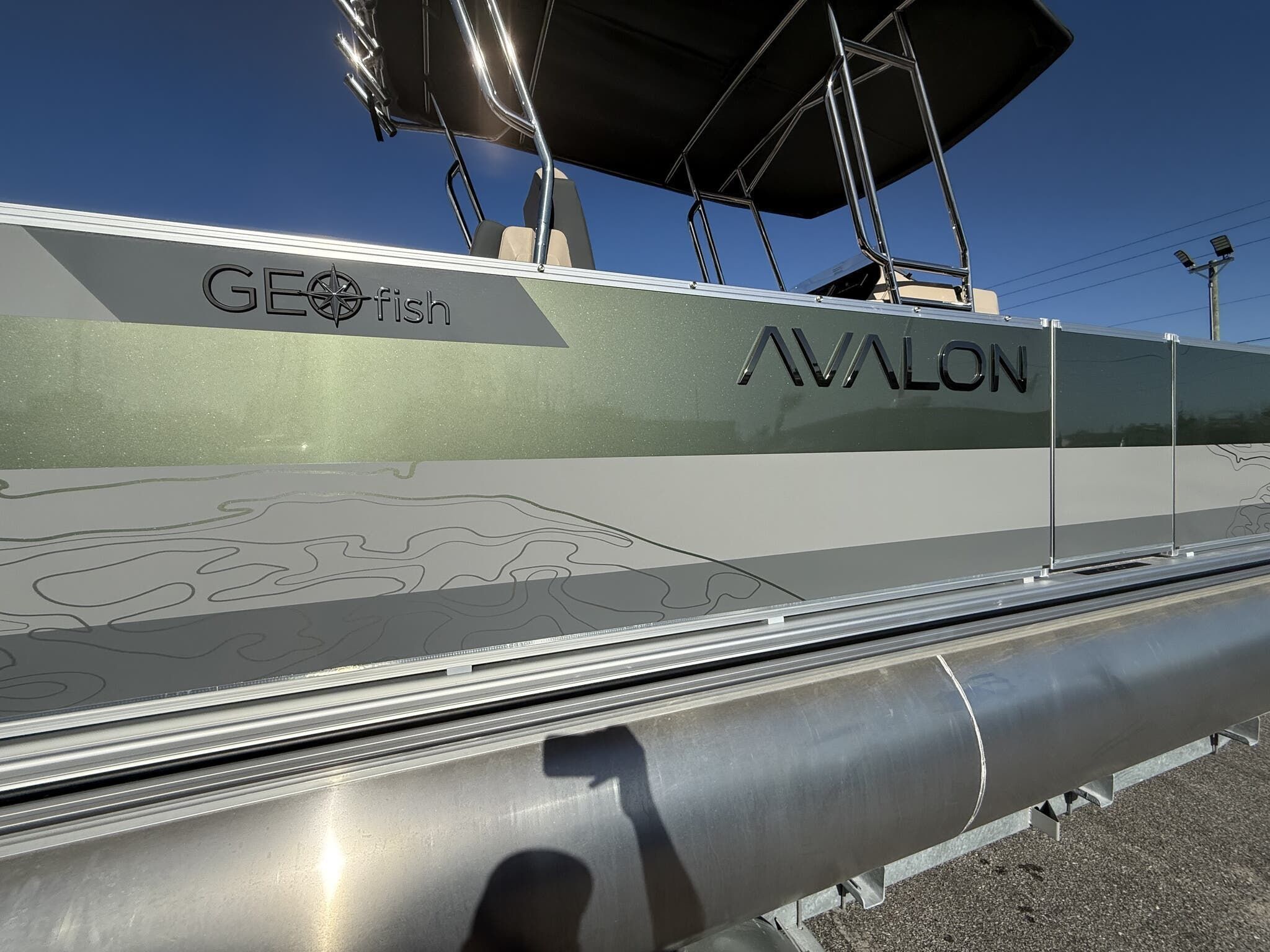 2025 Avalon GS GEO FISH 25 T TOP-TRITOON-200HP - 5
