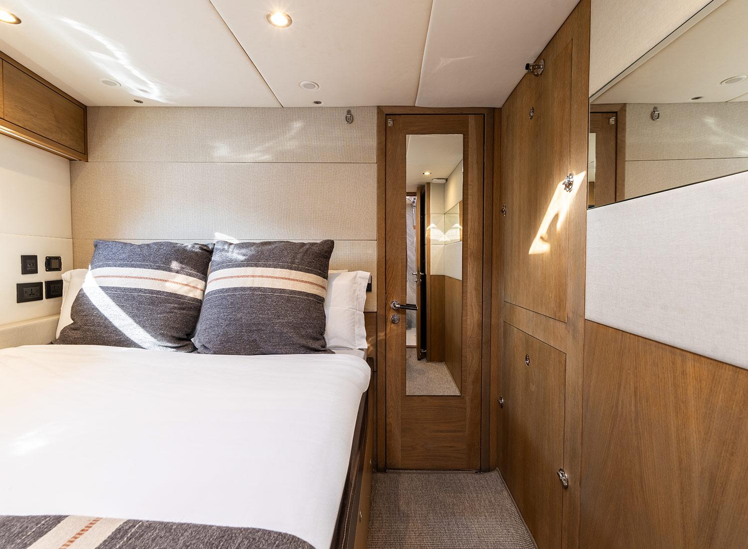 Yacht Forward Starboard Guest Cabin