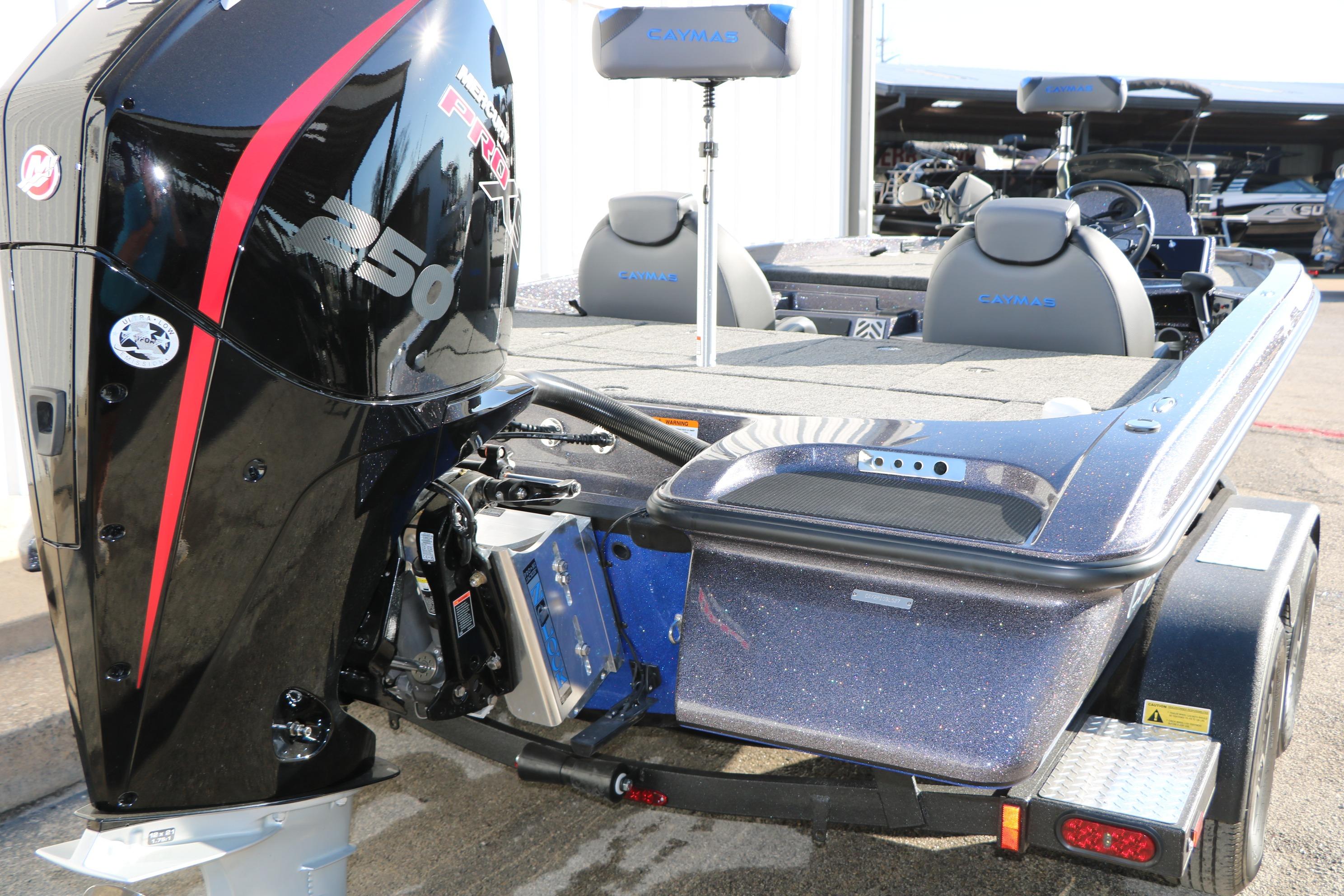 2027 Caymas 201 Pro boat with powerful 250 HP engine, sleek design, and modern features.