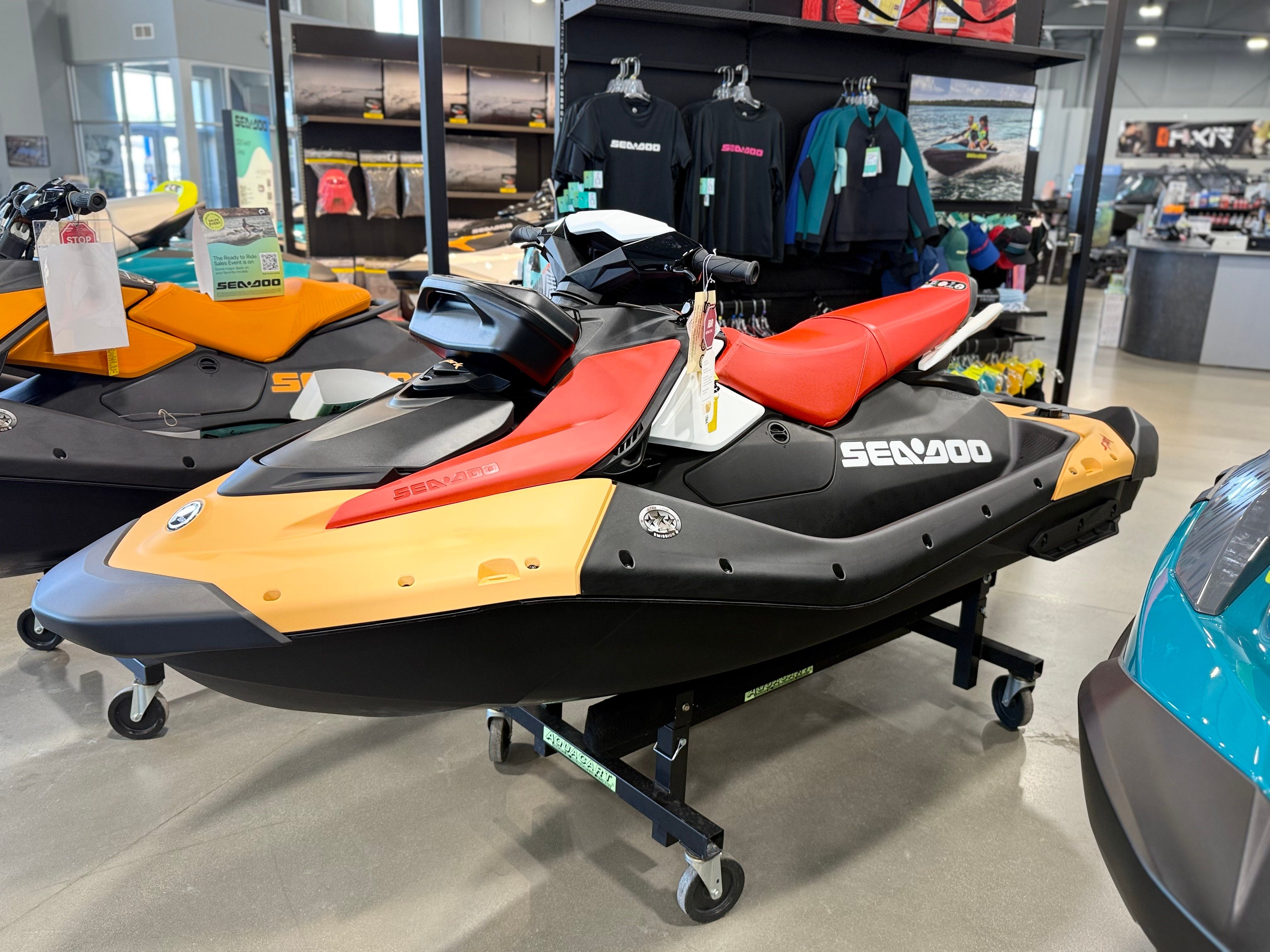 2026 Sea-Doo Spark for 3 90 hp Convenience package with iBR and Audio in option - 3
