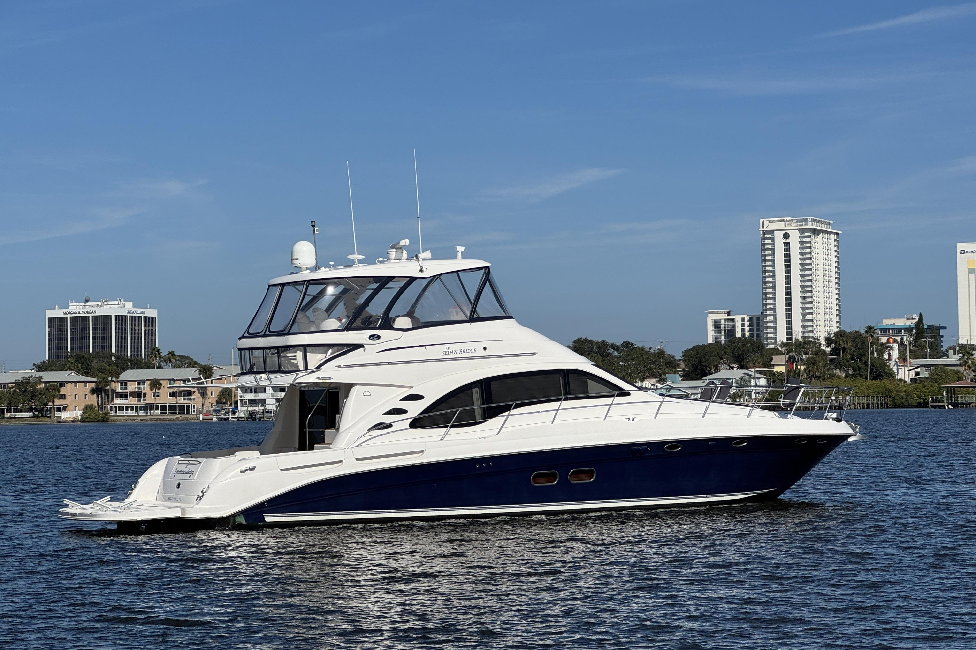 2007 Sea Ray 580 Sedan Bridge