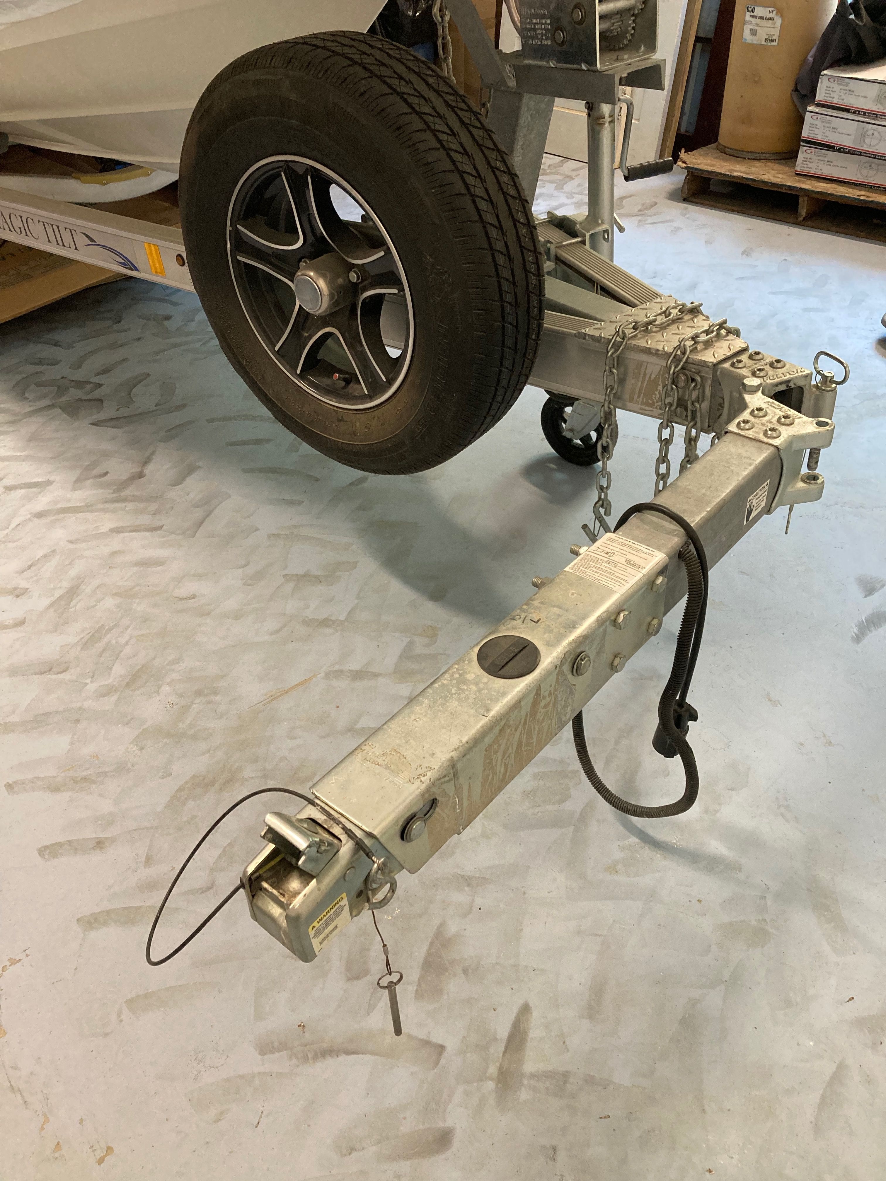 Trailer for a Custom 223 DC boat, year 2016.