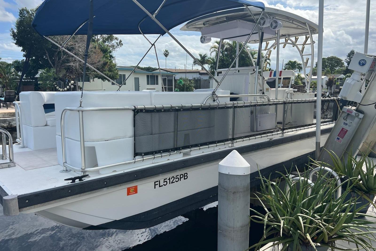 2010 A&M Manufacturing Triton Pontoon