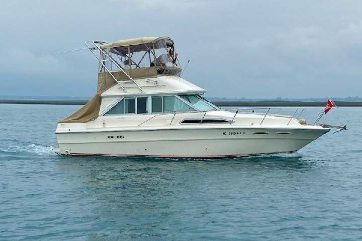 1987 Sea Ray 340 Sedan Bridge
