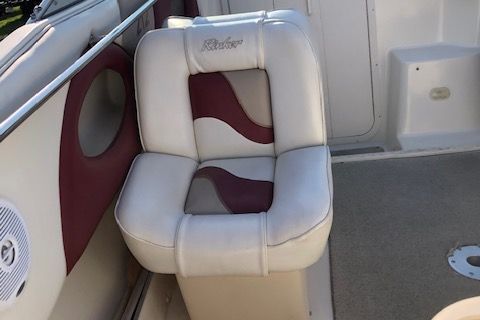 Seat on a 1999 Rinker 212 Fiesta Vee boat.