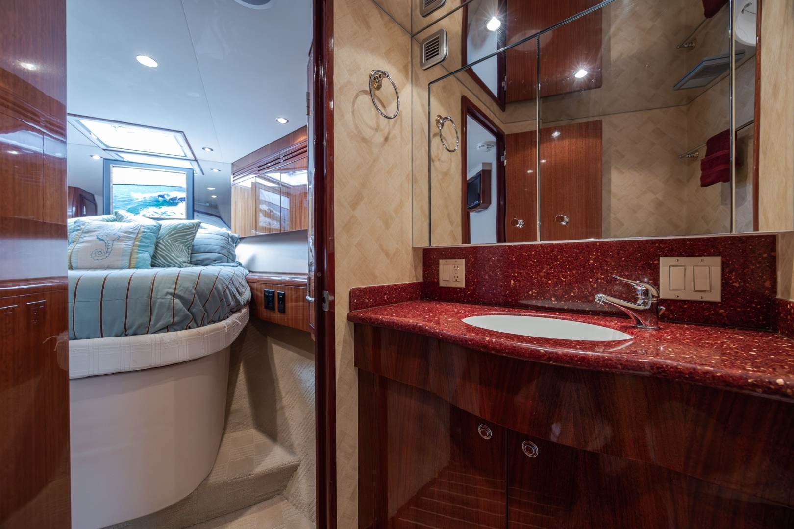 2008 Hatteras Motor Yacht - Image 73