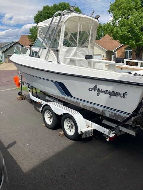 1987 Aquasport 222 Express Fisherman - 9