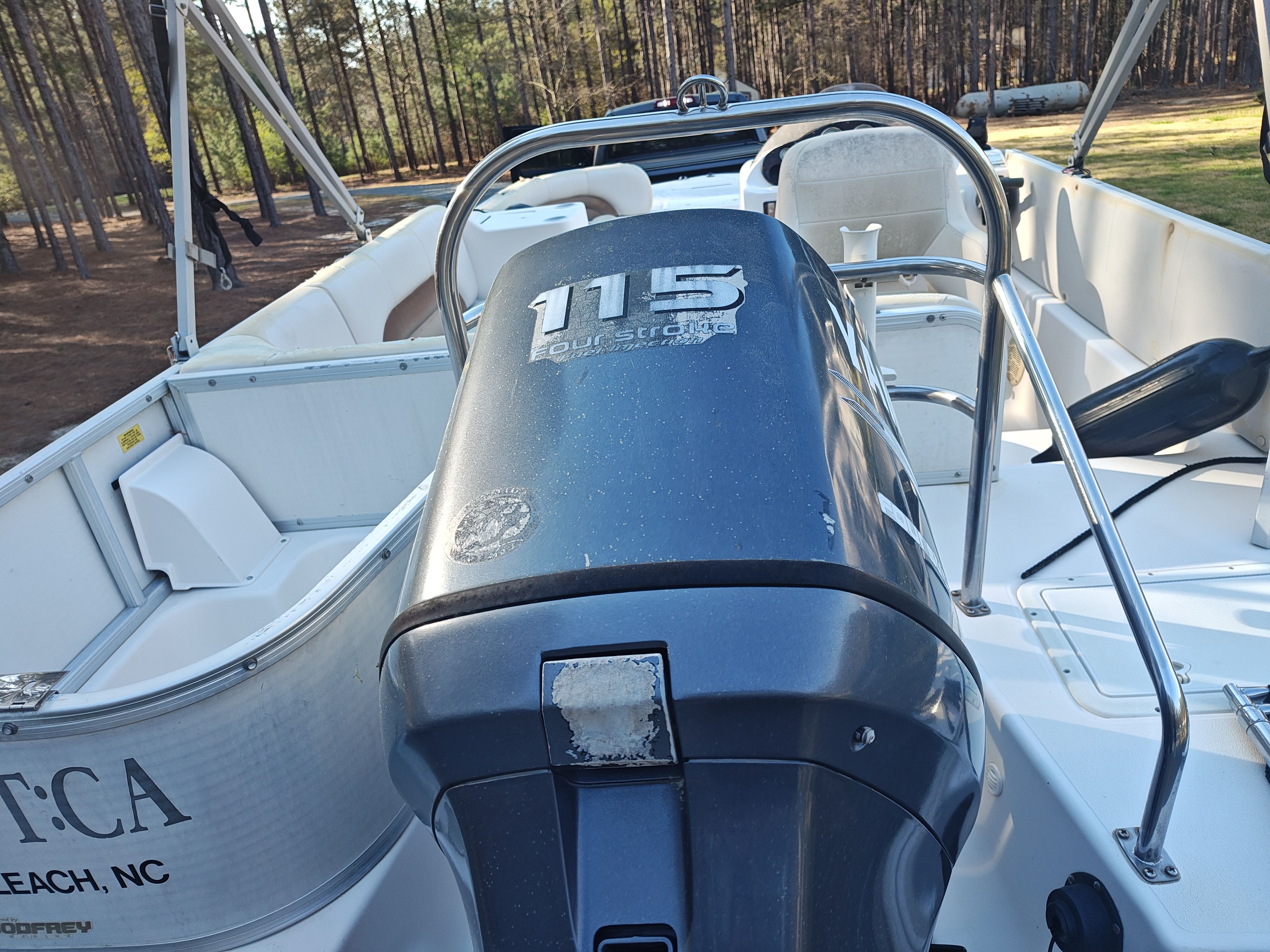 2003 Godfrey Hurricane Fun Deck - 5