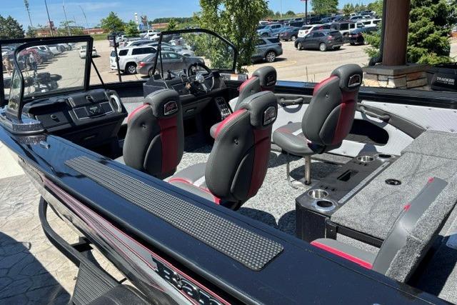 2026 Ranger VX1888 WT boat interior with sleek seating and modern dashboard design.