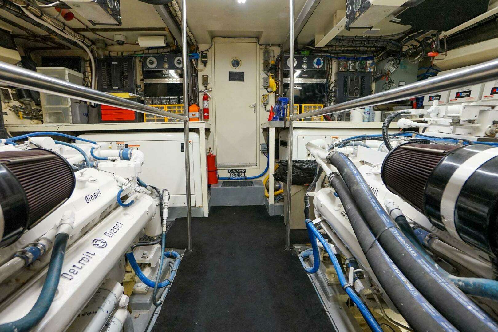 1989 Hatteras 80 Cockpit Motor Yacht - Image 59