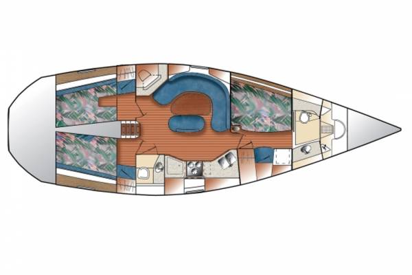 Layout Catalina 42