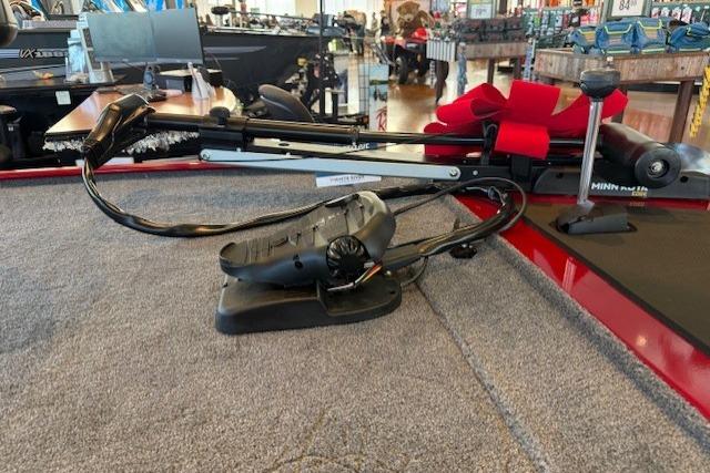 2025 Tracker Bass Tracker Classic XL boat with Minn Kota trolling motor on deck.