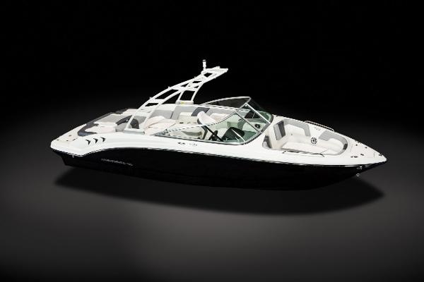 Manufacturer Provided Image: 2022 Chaparral 23 SSi boat with sleek design and modern features.