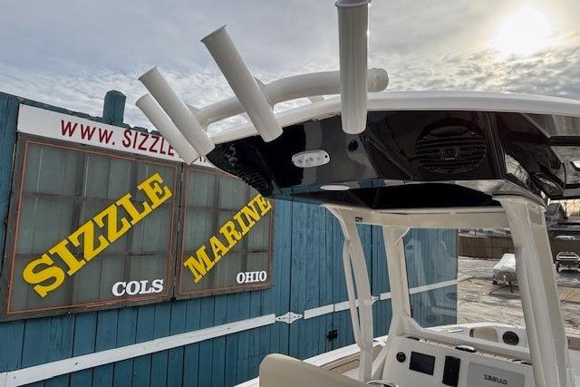 2026 Yamaha Boats 222 FSH Sport E at Sizzle Marine, Ohio dealership.