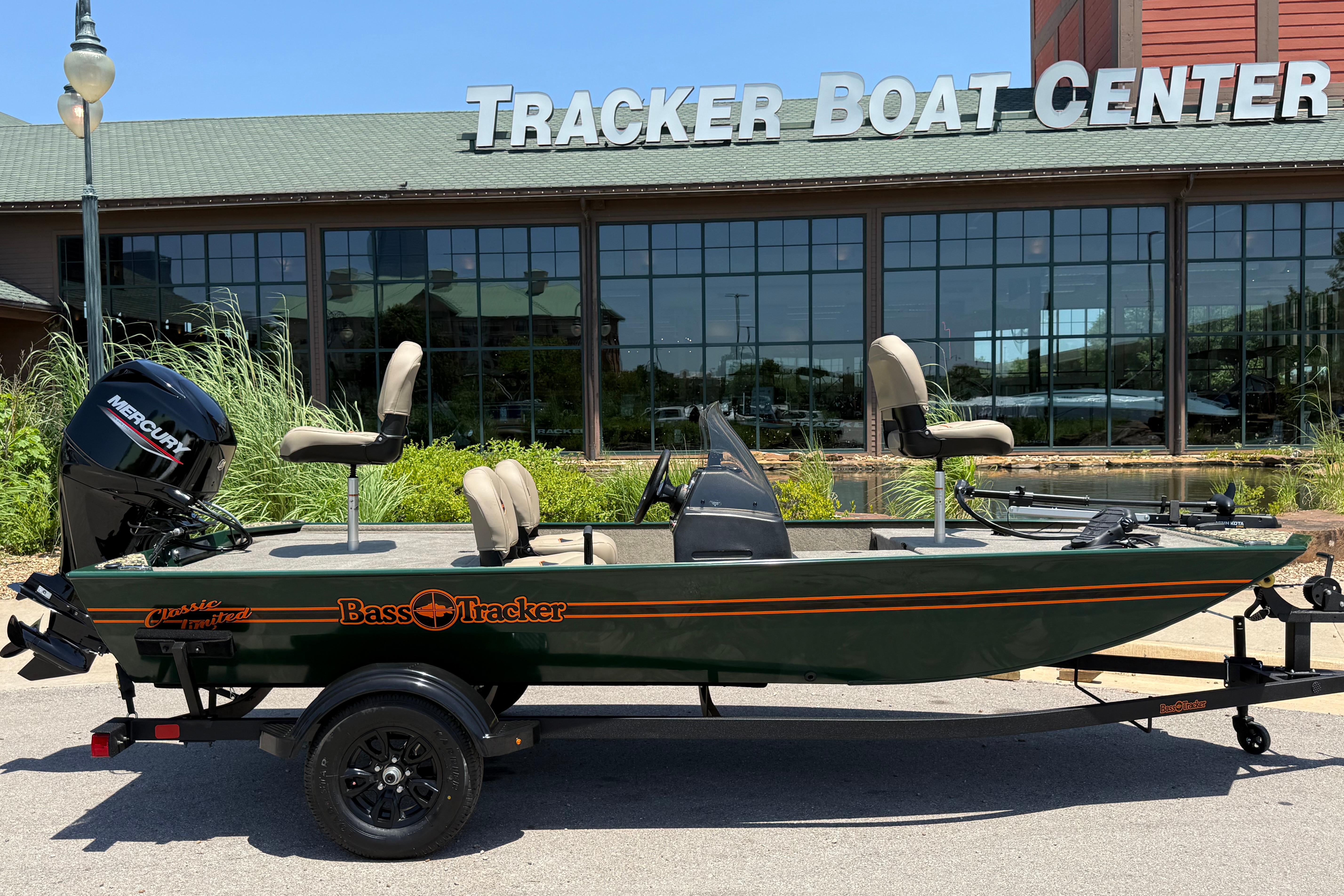 2026 Tracker Bass Tracker Classic Limited boat at Tracker Boat Center.