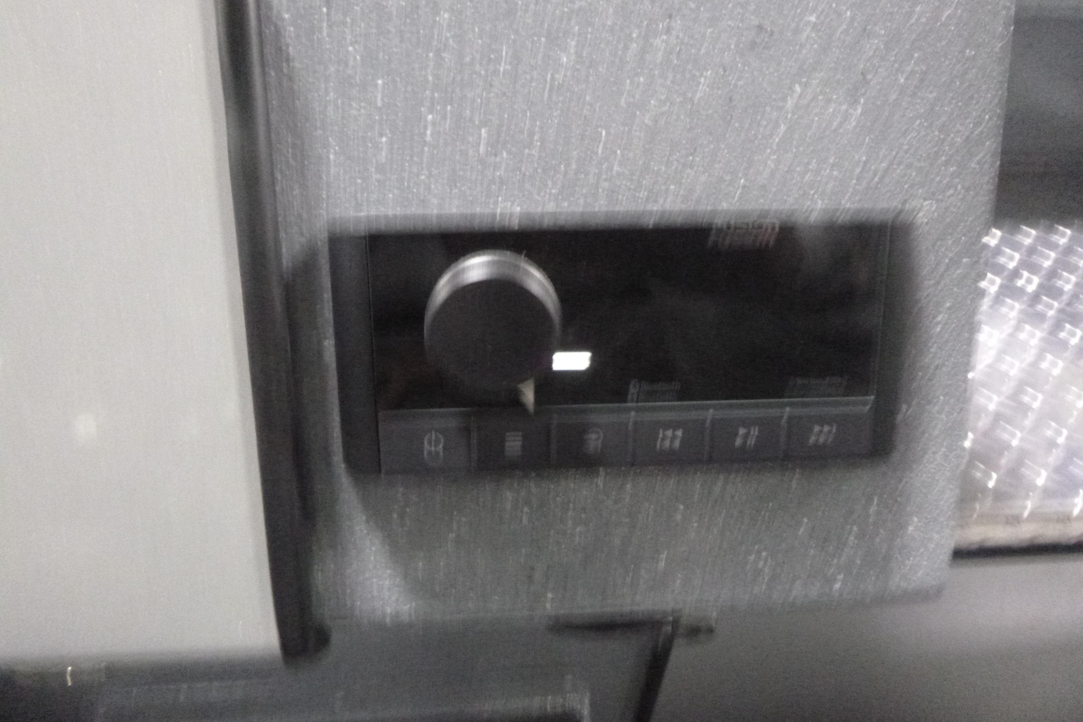 Control panel in a 2026 KingFisher 2425 Escape HT boat interior.