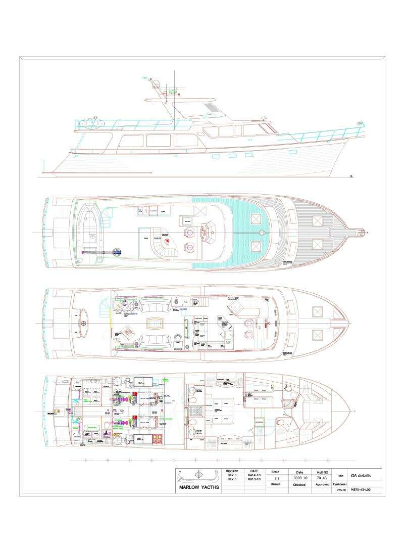 2011 Marlow Explorer 70E - Image 46